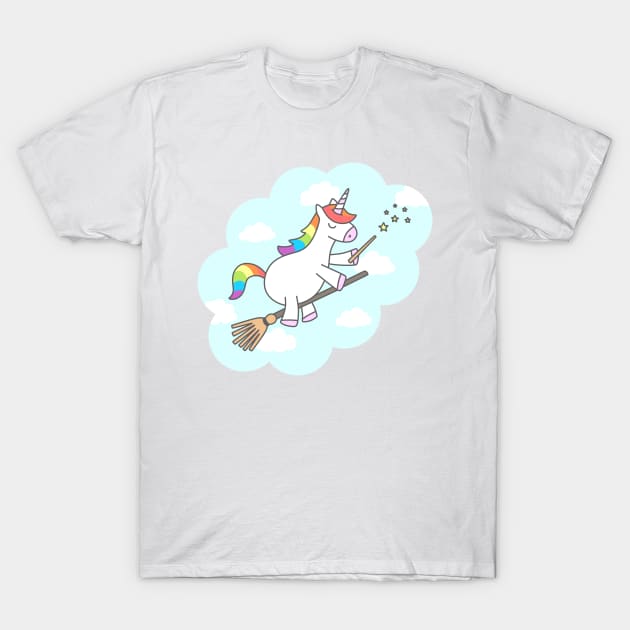 Unicorn Magic T-Shirt by sombrasblancas